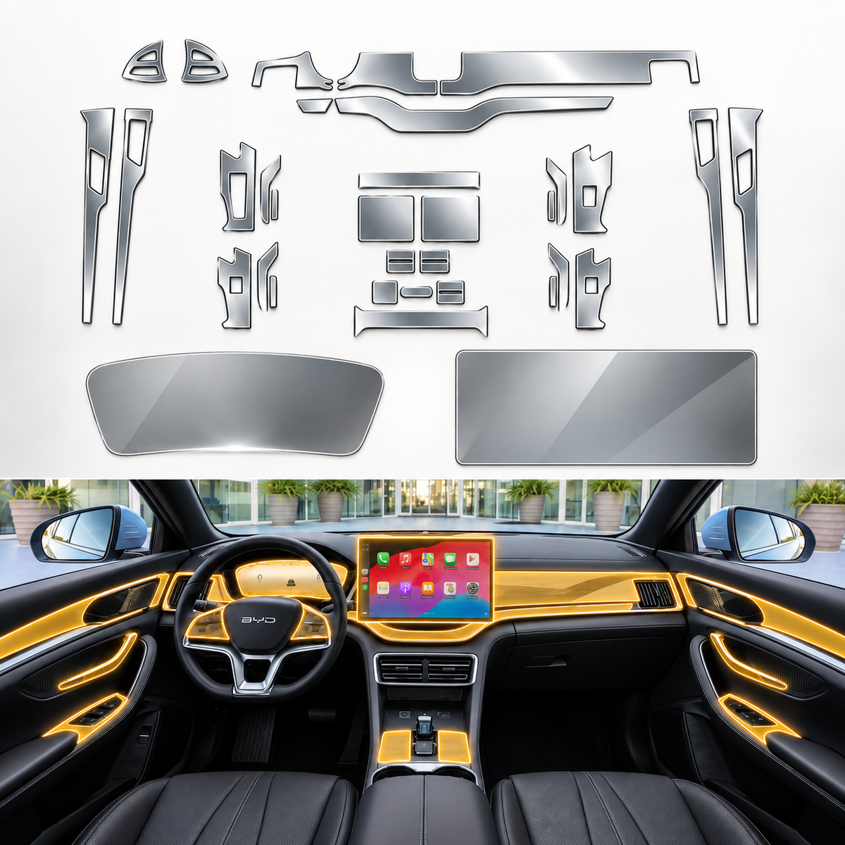Interieur Beschermfolie Set - Mardexo